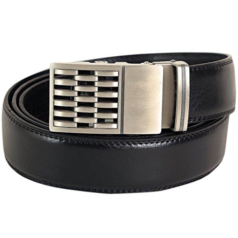 Quick Click Belt - No Holes, Fully Adjustable Genuine Cow Hide Leather