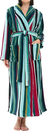 Alexander Del Rossa Womens Robe, Long Plush Robes for Women Bathrobe, Plus Size Robe, Plush Robe