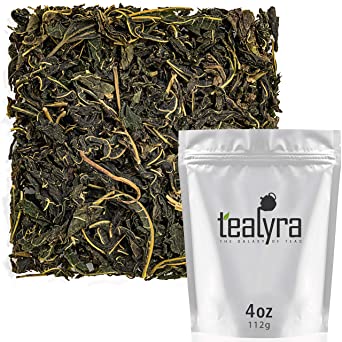 Tealyra - Rare White Mulberry Leaf Tea - From Thailand - Organically Grown - Healthy Herbal Loose Leaf - Natural Blood Sugar Balance - Supports Overall Health - Caffeine-Free - 112g (4-ounce)