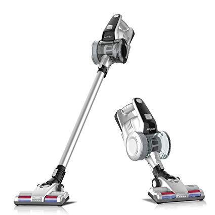 Aiper Cordless Stick Vacuum Cleaner, 2 in 1 Vacuum Cleaner with 9Kpa Powerful Suction, Detachable Long-Lasting Battery and LED Brush