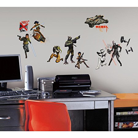 RoomMates RMK2622SCS Star Wars Rebels Peel and Stick Wall Decals