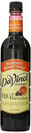 DaVinci Gourmet Fruit Innovations Syrup, Blackberry Blood Orange, 25.4 Ounce