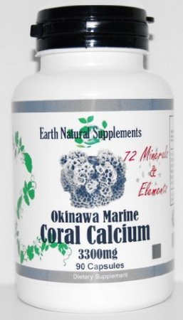 Okinawa Marine Coral Calcium * 90 Capsules Okinawa Marine Coral Calcium 3300 Mg w/ Trace Minerals