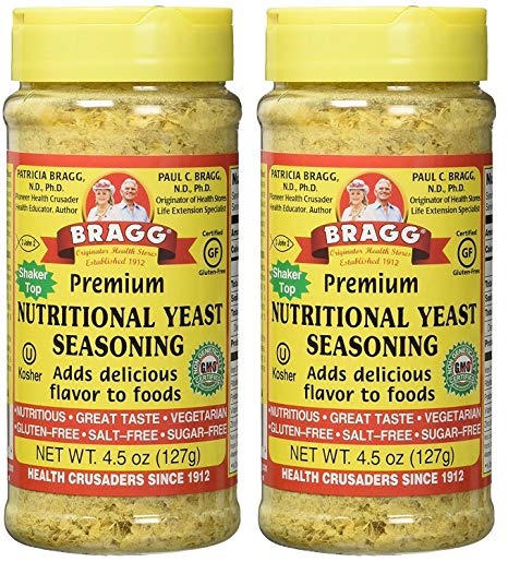 Bragg Premium Nutritional Yeast Seasoning 4.5 Ounce Pack 2