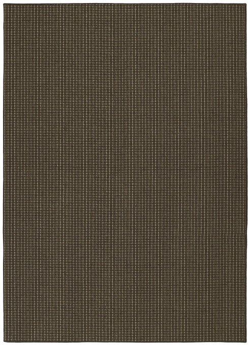 Garland Rug Berber Colorations Area Rug, 7-Feet 6-Inch by 9-Feet 6-Inch, Chocolate