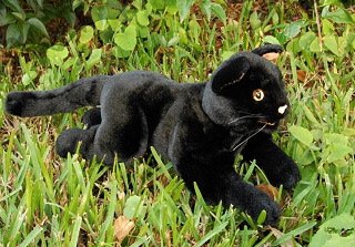 Black Cat Puppet 18" by Sunny and Co