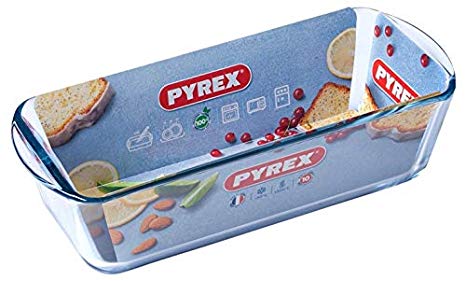 Pyrex Loaf Tin 28, 30 cm, High Quality Glass Loaf Tin, Glass, 28 cm