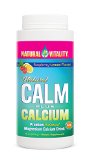Natural Vitality Natural Calm plus Magnesium-Calcium Drink Raspberry Lemon 16 Ounce