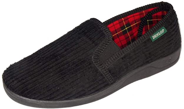 Men's Famous Dunlop BYRON Corduroy Slippers