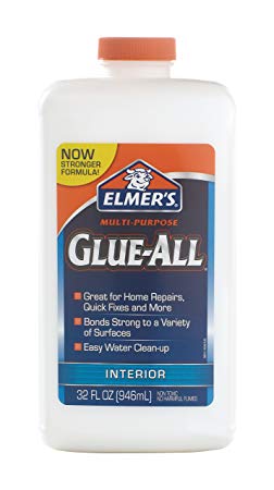 Elmer's Glue-All Multi-Purpose Liquid Glue, Extra Strong, 32 Ounces, 1 Count (E3850)