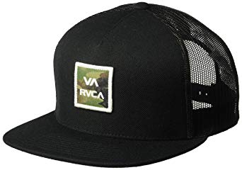 RVCA Men's Va All The Way Mesh Back Trucker Hat
