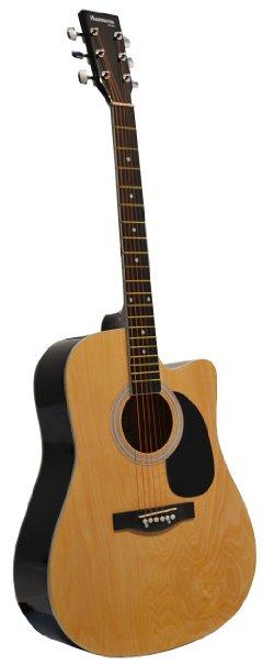 Huntington GA41C-NT 41-Inch Acoustic Cutaway Guitar Natural