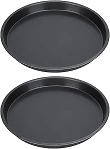 Pizza Pan, Pizza Tray Non Stick Thickened for Restaurant for Bakery (12 Inch)