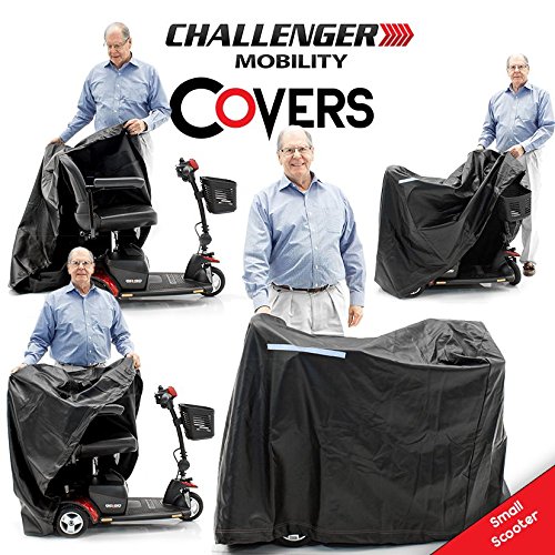 Mobility Cover for Scooter - Heavy Duty Light Vinyl - Small Scooter Size - CMC-310
