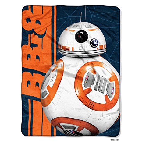 Lucas Films' Star Wars Episode 7: The Force Awakens, "Fast Droid" 46" by 60" Micro Raschel Throw - by The Northwest Company