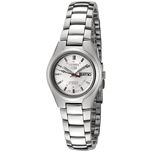 Seiko Women's 5 Automatic SYMC21K Silver Stainless-Steel Automatic Watch