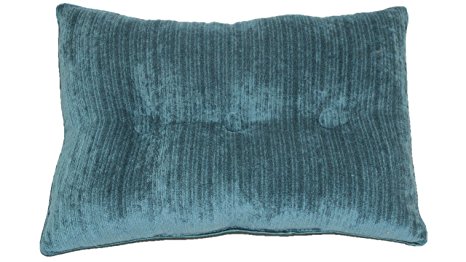 Brentwood Originals 1540 Concord Pillow, 14 by 20-Inch, Teal