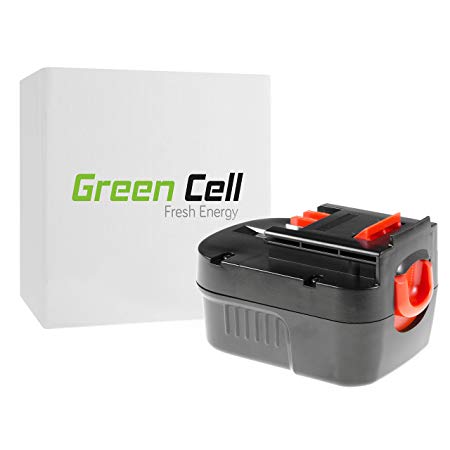 Green Cell® Power Tool Replacement Battery Pack for Black & Decker KC2000F ( Ni-MH cells 3 Ah 12V )