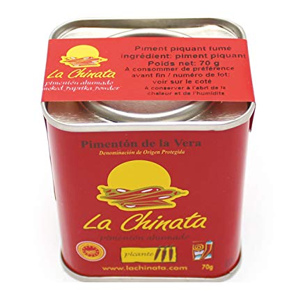 LA CHINATA Smoked Paprika Hot, 70 GR