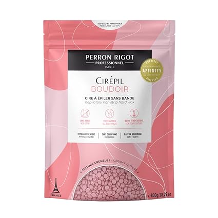 Cirepil - Boudoir - 800g / 28.22 oz Wax Beads Bag - Sweet Fragrance - Allergen-Free - Specially Formulated for Short, Coarse Hair