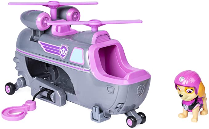 Paw Patrol Ultimate Rescue - Skye’s Ultimate Rescue Helicopter with Moving Propellers & Rescue Hook, for Ages 3 & Up