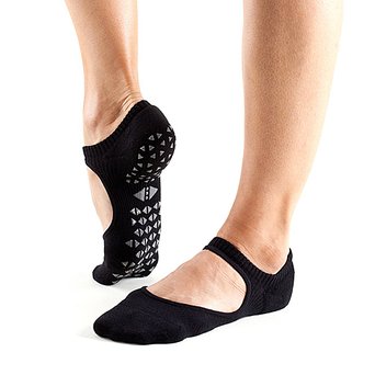 Tavi Noir Chey Fashion Mary Jane Grip Socks for Barre, Pilates, and Yoga