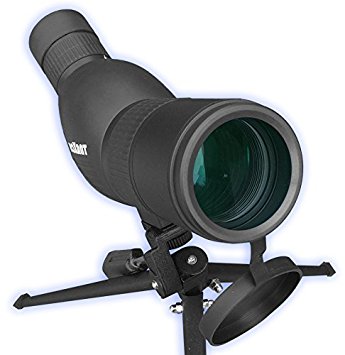 Authentic ROXANT Blackbird - High Definition Spotting Scope With ZOOM, Fully Multi Coated Optical Glass Lens   BAK4 Prism. Includes Tripod   Case   Lifetime Support