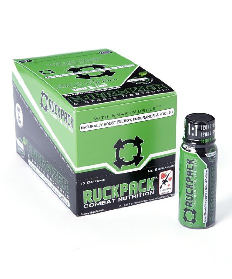 RuckPack Energizer Energy Nootropic (Assault 15pk) Caffeinated 2.87oz