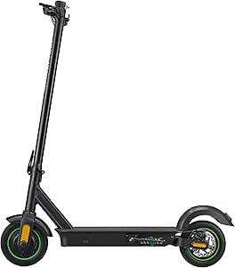 Acer ES Series 5 Electric Scooter | 350W Motor | Up to 15.5MPH | 37.2 Mile Range | 10” Inflatable Foam Tires | Front Electronic Brake & Rear Disc Brake | W. Capacity 220lbs | eScooter Commuter (Adult)