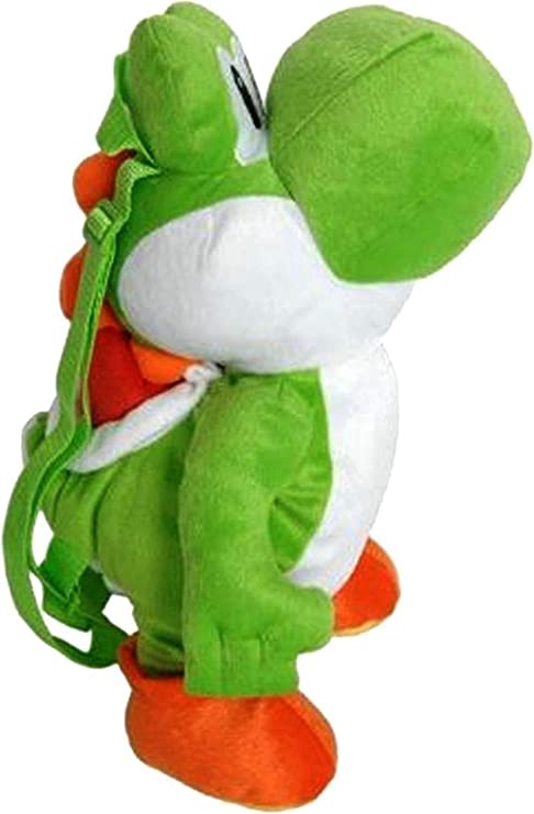 Mario Brothers Yoshi Large Backpack Plush