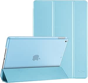 ProCase for iPad 9th Generation 2021/ iPad 8th Generation 2020/ iPad 7th Generation 2019 Case, iPad 10.2 Case iPad Cover 9th Generation -BabyBlue