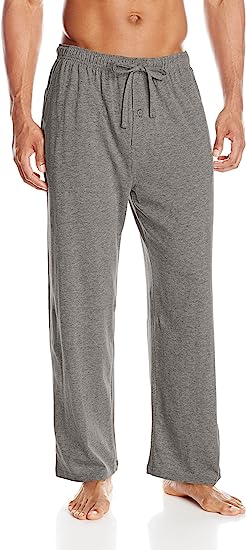Fruit of the Loom mens 2-Pack Jersey Knit Pajama Pant Set