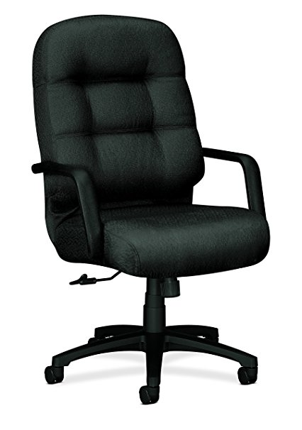 HON Executive Chair - Pillow-Soft Series High-Back Office Chair, Charcoal (H2091)