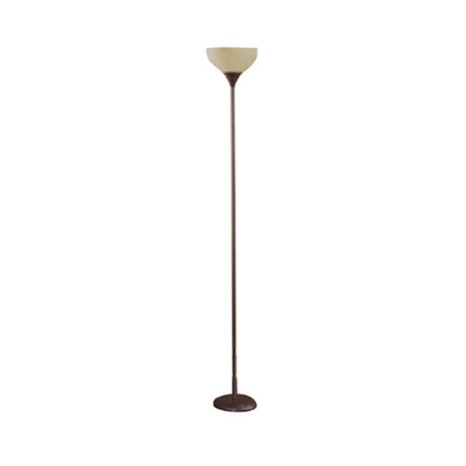 Mainstays Floor Lamp, Brown, 71" Tall
