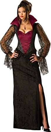 InCharacter Costumes, LLC Women's Midnight Vampiress Costume