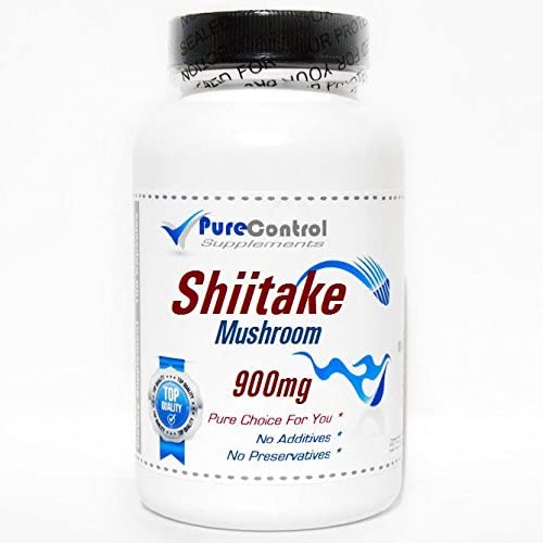 Shiitake Mushroom 900mg // 180 Capsules // Pure // by PureControl Supplements