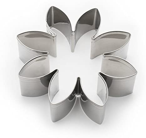 Fox Run Daisy Cookie Cutter, 3-Inch, Stainless Steel