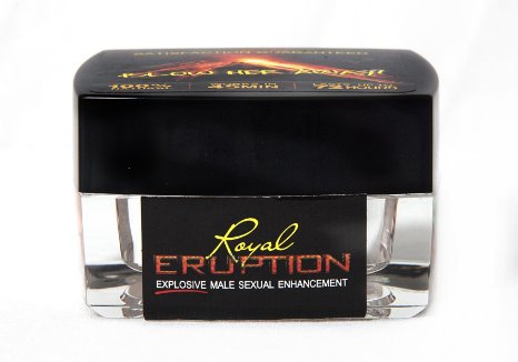 Royal Eruption All Natural Vegan Male Sexual Enhancer Pill 8 Pack Jar
