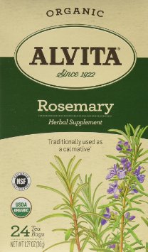 Rosemary Leaf Organic Alvita Tea 24 Bag