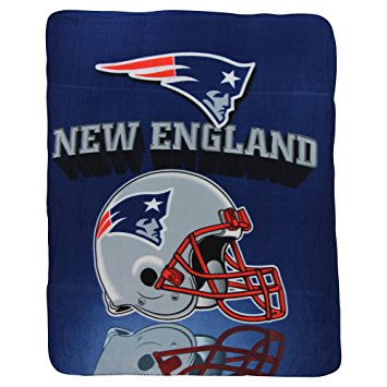 New England Patriots Fleece Blanket 50" x 60"