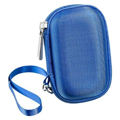 Caseling Carrying Hard Case for Sandisk Clip Jam  Sansa Clip Plus  Clip Sport MP3 Player - Apple Ipod Nano Ipod Shuffle - Blue
