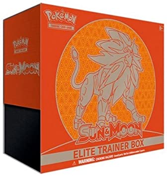 Pokemon Sun & Moon Solgaleo Elite Trainer Box