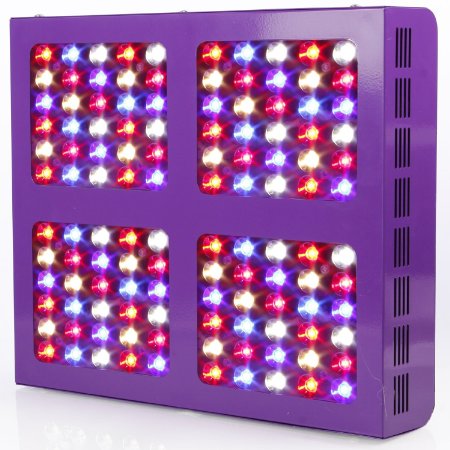 MAGIOVEreg 600W LED Plant Growing Light Panel Reflector Design for Indoor Hydroponic Garden and Greenhouse Plant Veg Flowering Grow Light System
