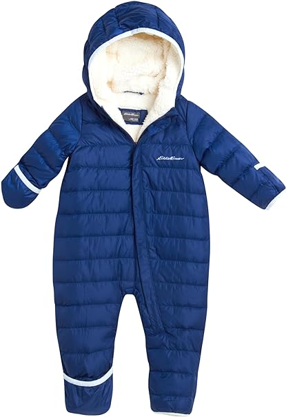 Eddie Bauer Infants' Snowsuit - Heavyweight Quilted Bodysuit - Outerwear Footed Jumpsuit Coveralls for Baby Boys/Girls, 0-24M