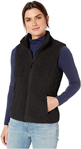 Amazon Essentials Women's Polar Fleece Lined Sherpa Vest