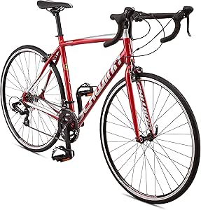 Schwinn Fastback Adult Performance Road Bike, Beginner to Intermediate Bicycle Riders, Aluminum Frame, 700c Wheels, 14-18 Speed Drivetrain