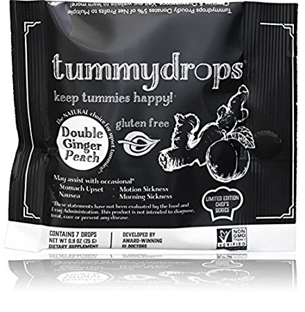 Tummydrops Convenience Bags (Four packages with 7 drops each) (Chef's Series)