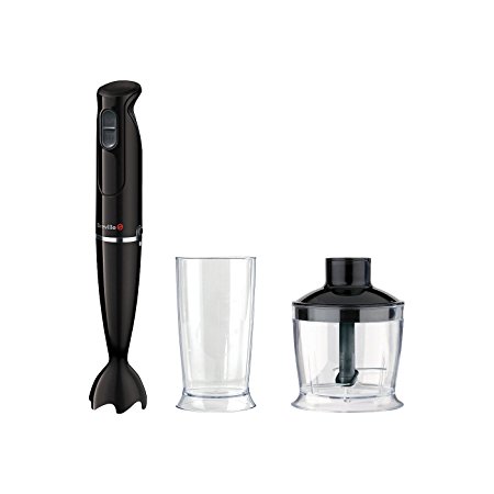 Breville VHB067 Hand Blender and Chopper, 500 Watt, Black