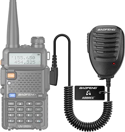 BAOFENG 2 Pin Handheld Remote Radio Speaker Mic DM-5R BF-888S UV-5R 5RA 5RB BF-F8HP GT-3 Two-Way Radio Series