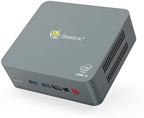 Mini PC U57 Intel Core i5-5257u Processor(up to 3.10 GHz) Desktop Computer,Windows 10 Pro,8G DDR3L/256G SSD High Performance Business Mini Computer,2.4G/5G Dual WiFi,BT4.2,Dual HDMI Ports